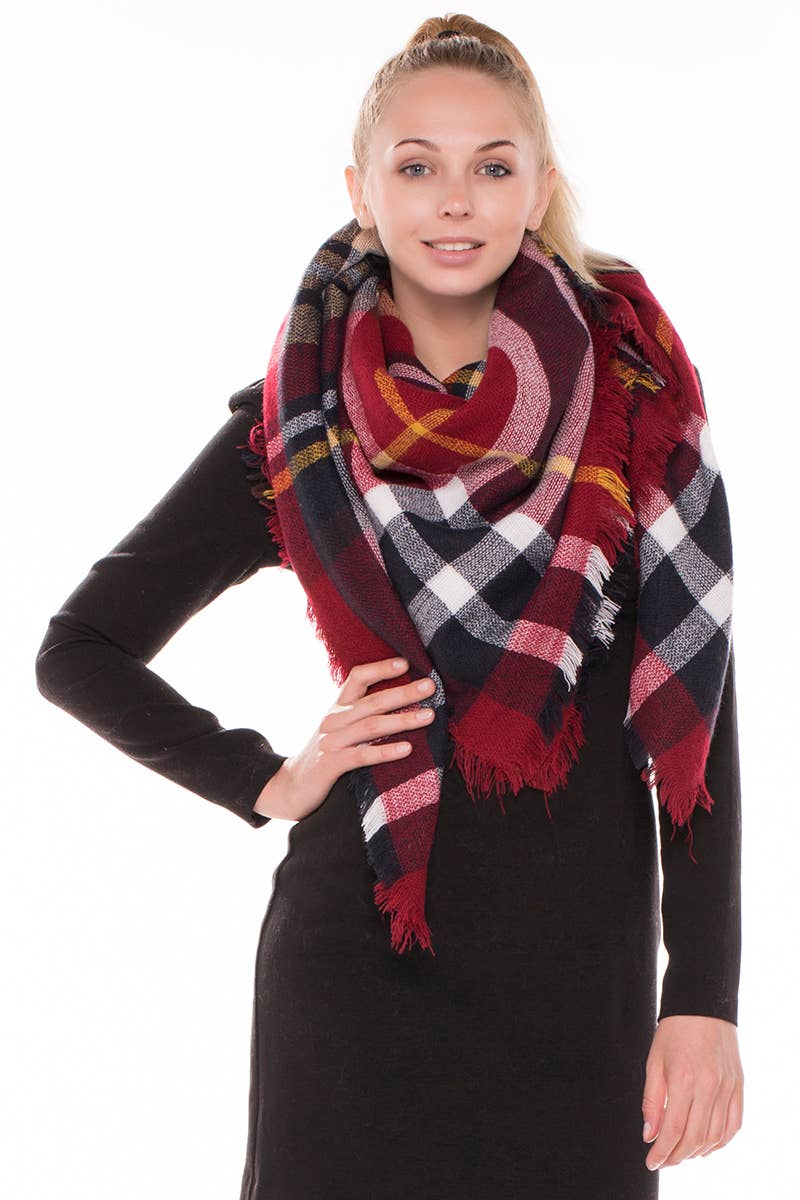 Jasper Trading LLC - Vente Écharpe – femme - JS1021_4 - Écharpe couverture une pièce0