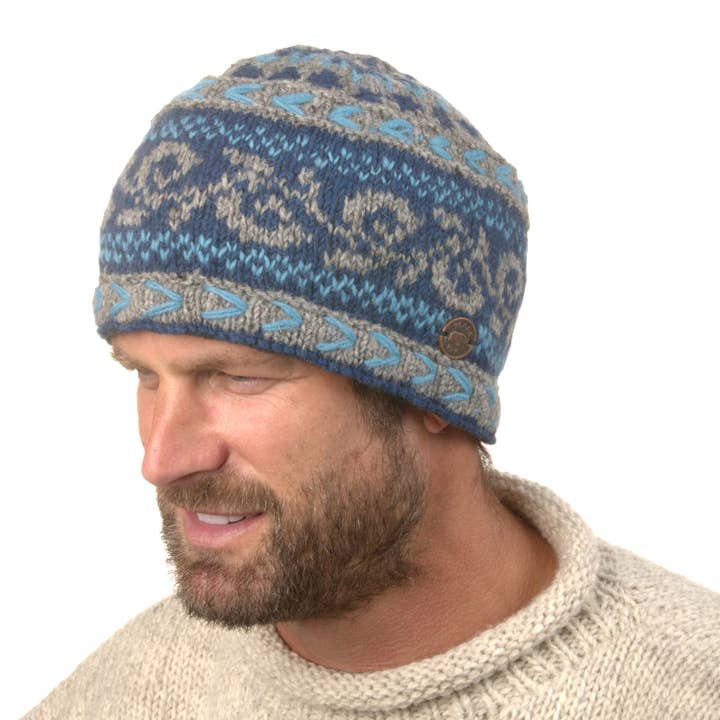 Black Yak Ltd - Wholesale Beanie – Unisex - Alpine Beanie Pure Wool Hat - Knitted - Fair Trade14