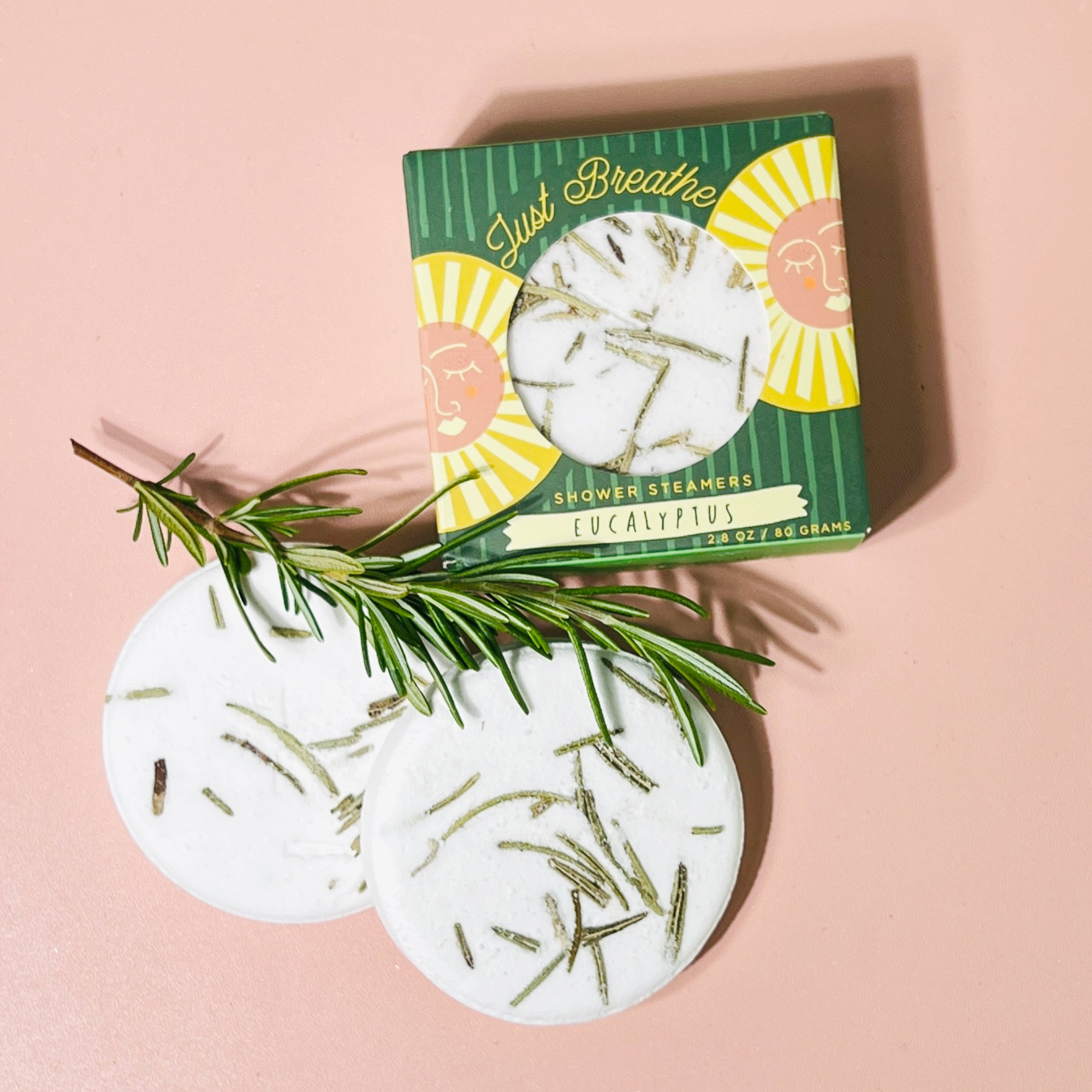 Sow the Magic - Wholesale Shower Steamer/Bomb - Just Breathe Eucalyptus Shower Steamer Set5