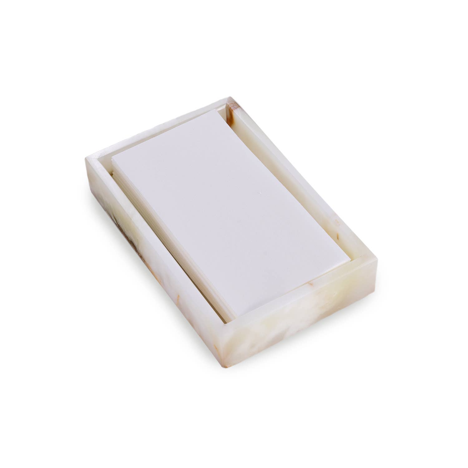 BeyBerk International - Wholesale Decorative Tray - Ezra Genuine Marble Guest Towel Tray1
