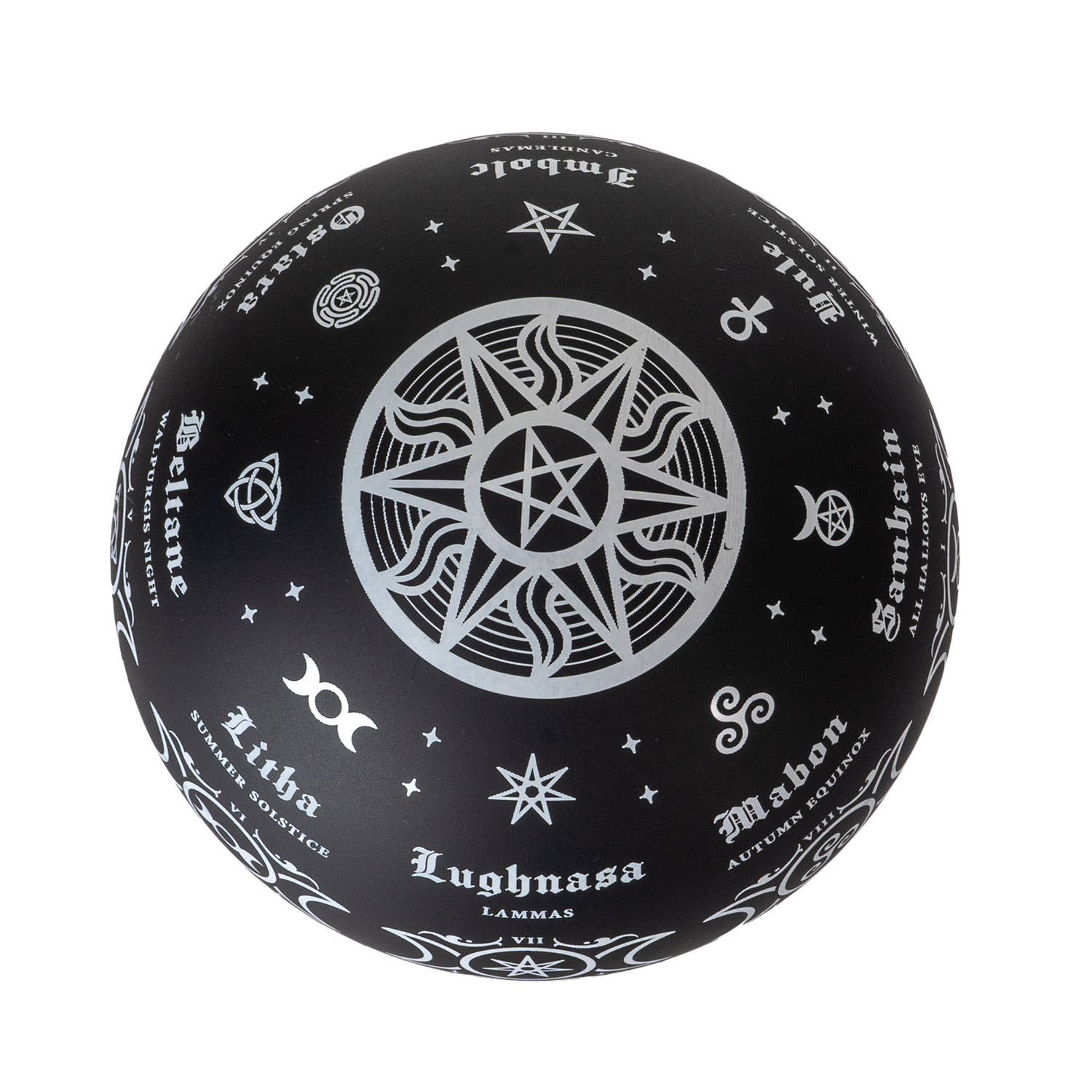 Pacific Trading - Wholesale Decorative tabletop object - Alchemy Gothic LED Lamp Pagan Calendar Globe 2