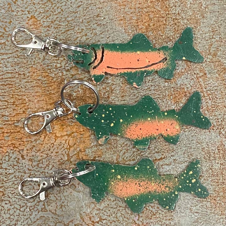 Trout Porte-clés pour la vente par Cut-n-rust LLC