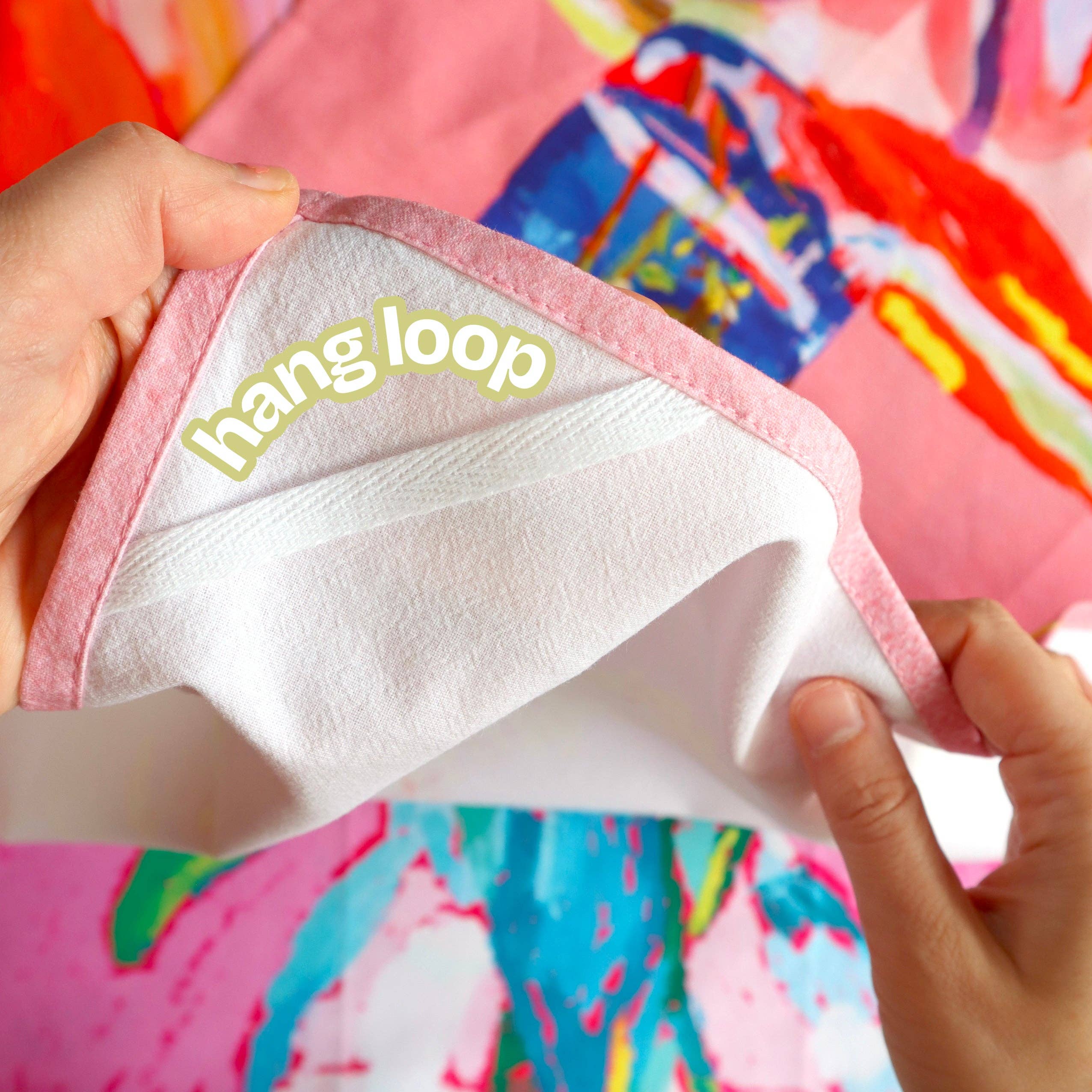 Julia Ockert - Wholesale Tea Towel - Pink Wattle Tea Towel - Dopamine Decor - Fun Giftable Decor7