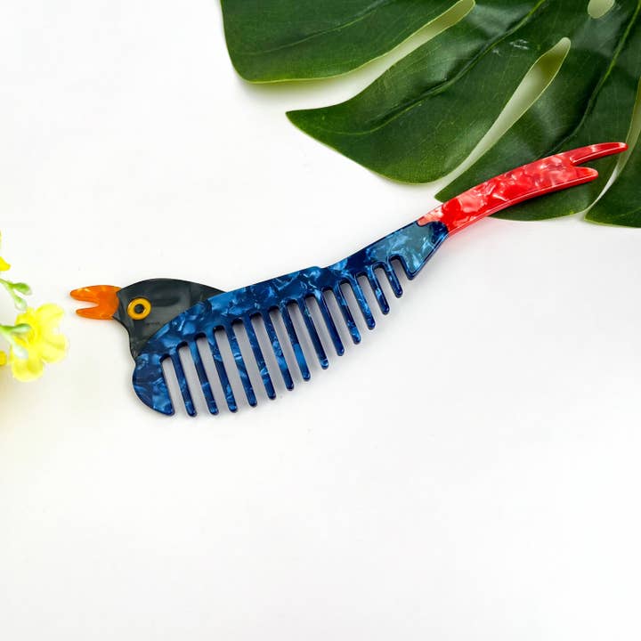 Pente de Acetato em Forma de Andorinha, Pente em Forma de Pássaro por atacado de TheDivaSoap