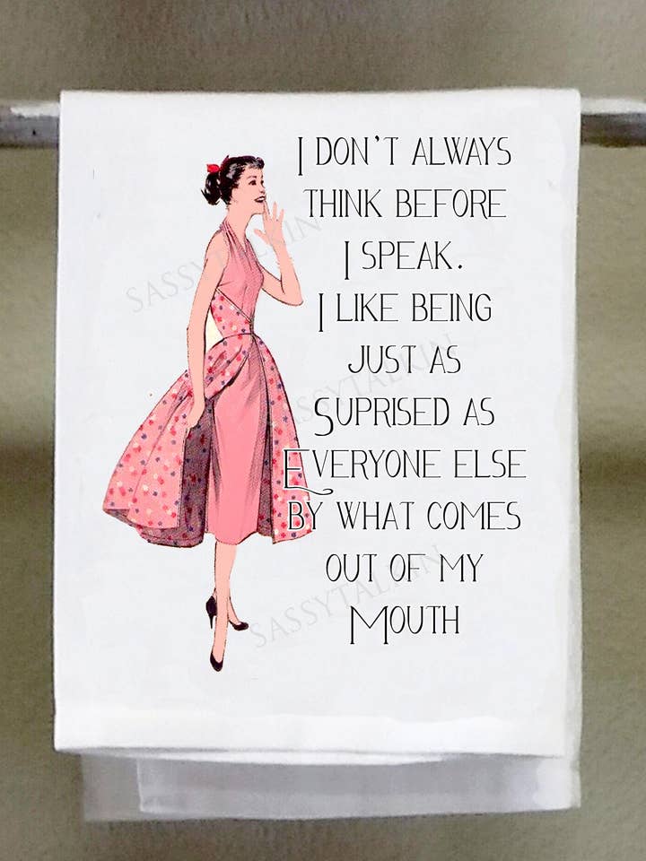 Rapaz Atrevida, nem sempre penso antes de falar... por atacado de Sassy Talkin