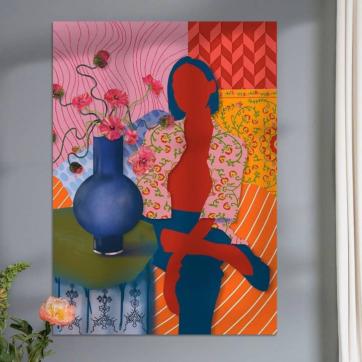 Studio Angelart - Wholesale Art Print - Colorful Woman – Luxury Art Print by Angela Peters1