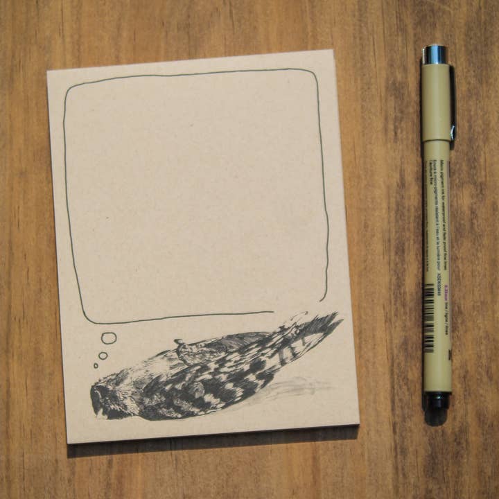 Downy Woodpecker Notepads - 2 Pack for wholesale by Ren Butler Design
