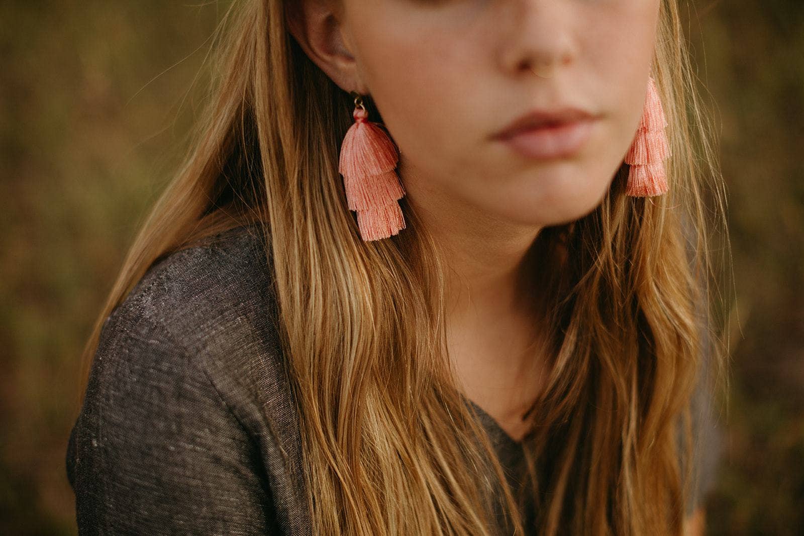 Rover & Kin - Wholesale Tassel Earrings - Tiered Tassel Earrings5