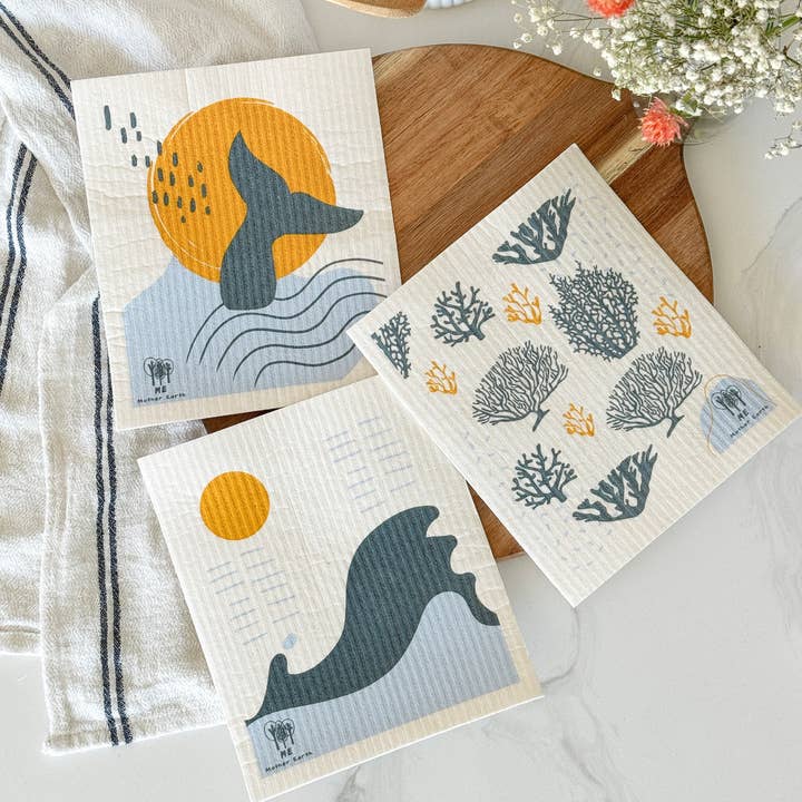 Me Mother Earth - Wholesale Dishcloth - Swedish Dishcloths: 3-pack | Made in Sweden