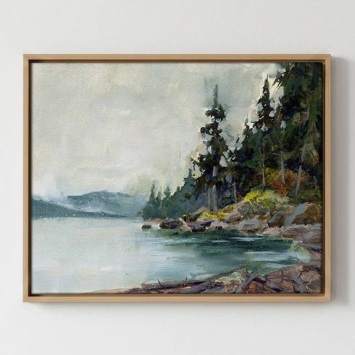 Où tu me trouveras - Impression sur toile de galerie pour la vente par Ed Pulella Art