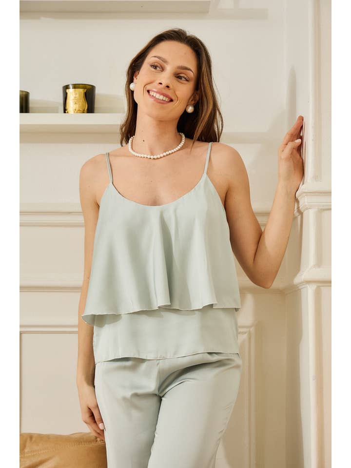 SUNTEX - Wholesale Chemise - Women's - 2-piece pajama set with stylish pants14