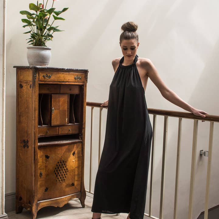 Vestido Lullah Halter por atacado de COCOOVE