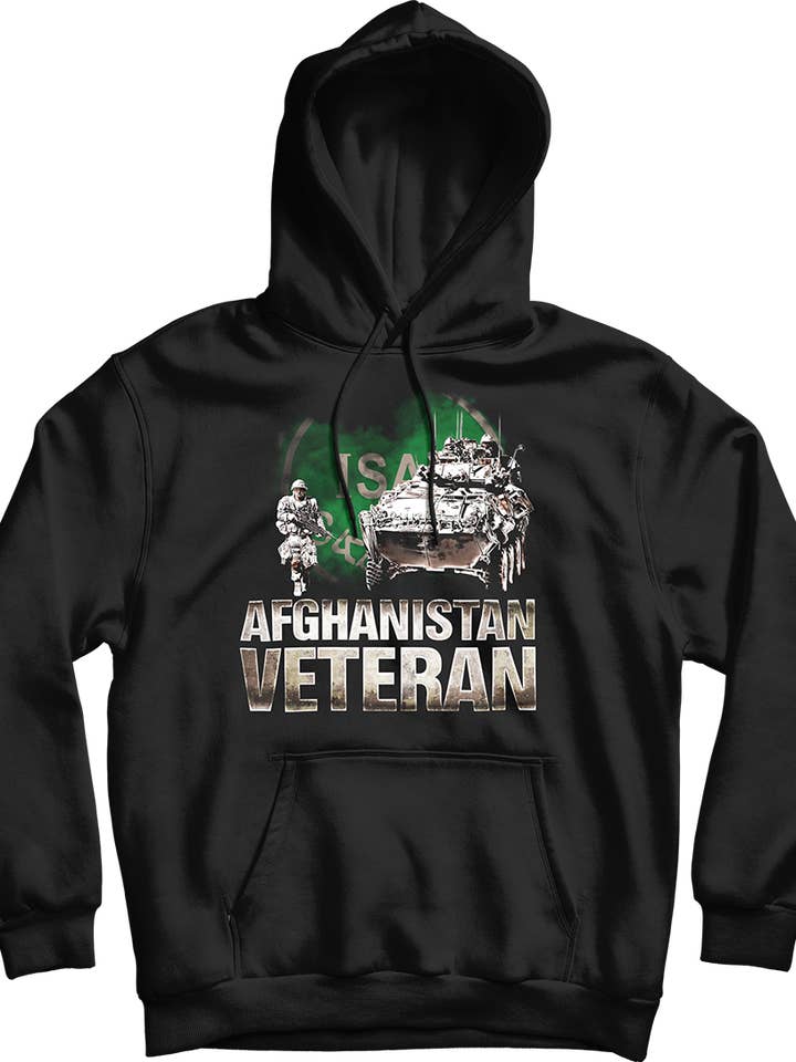 Afghanistan Veteran Hoodie (ISAF Crest) for wholesale by Canada for Victory