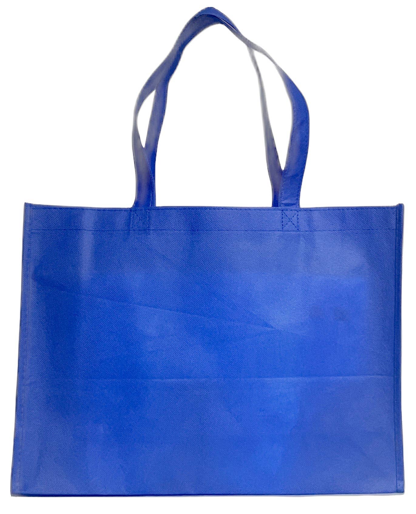 Royal Blue Reusable Shopping Bags Tote Bags Pack of 100 Boutique Bags for wholesale on Faire0