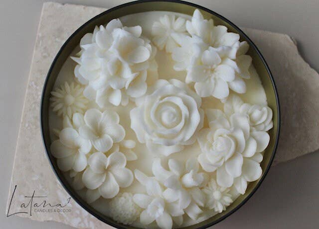 Latana Candles – wholesale Prydnadsljus – Söt trädgårdsblommeljus3