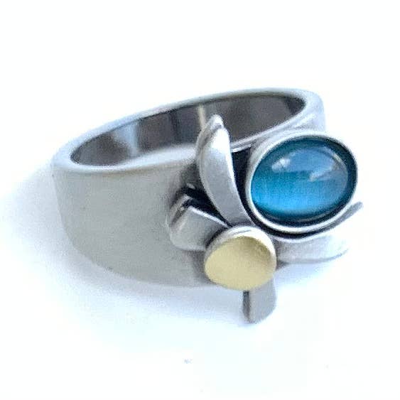 Christophe Poly / Crono Design - Wholesale Cocktail/Statement Ring - RINGS (R) - Sizes from (5-11)10