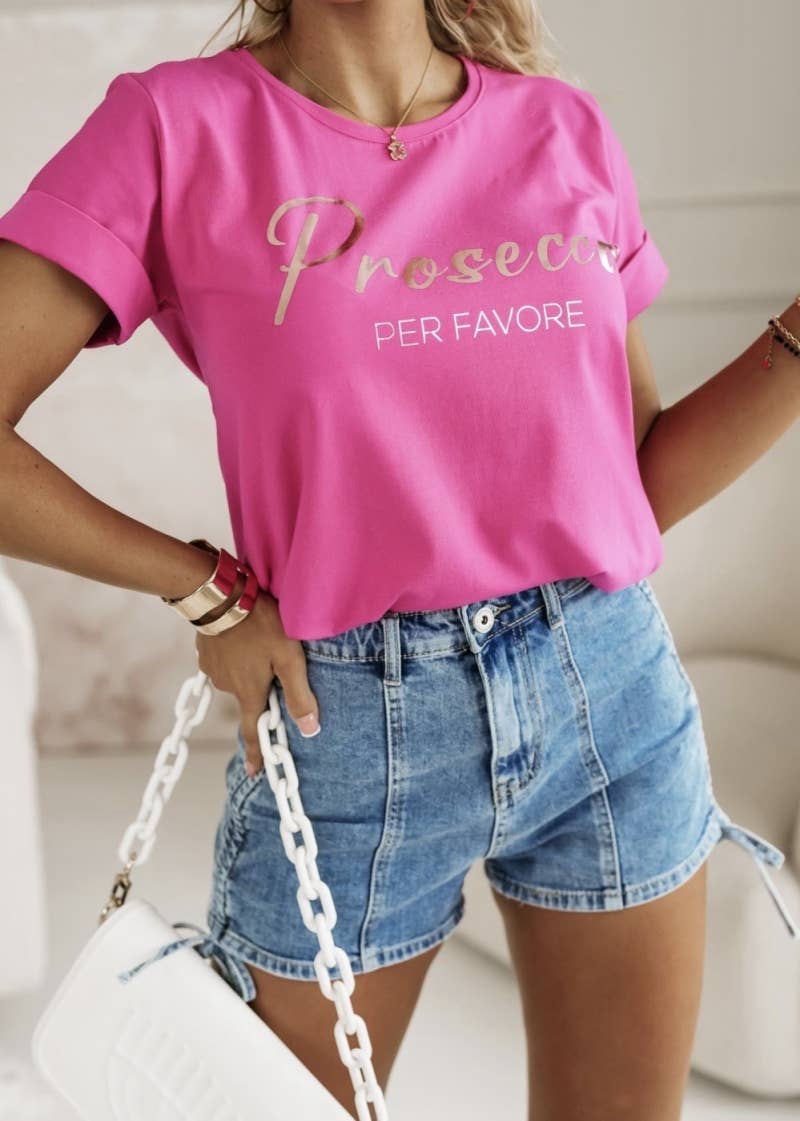 ESTEE BROWN - Wholesale Screen Printed T-Shirt - Women's - Printed T-Shirt - 9755-33