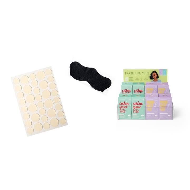 Lemon Lavender Pore the Win Nose Strips & Acne Patches Asst for wholesale by DM Merchandising