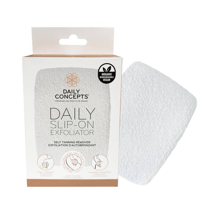 Daily Slip-On Exfoliator for wholesale by Daily Concepts