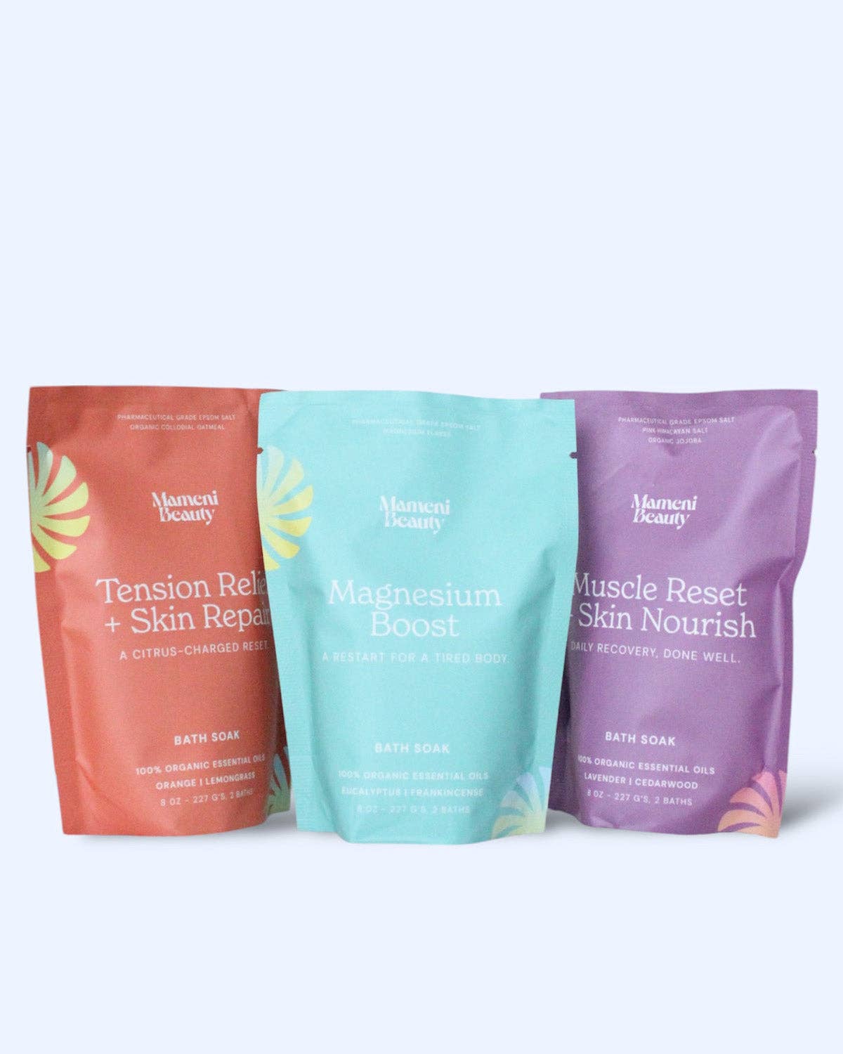 Mameni Beauty - Vente Set de bain et corps - Soulagement de la tension + Réparation de la peau3