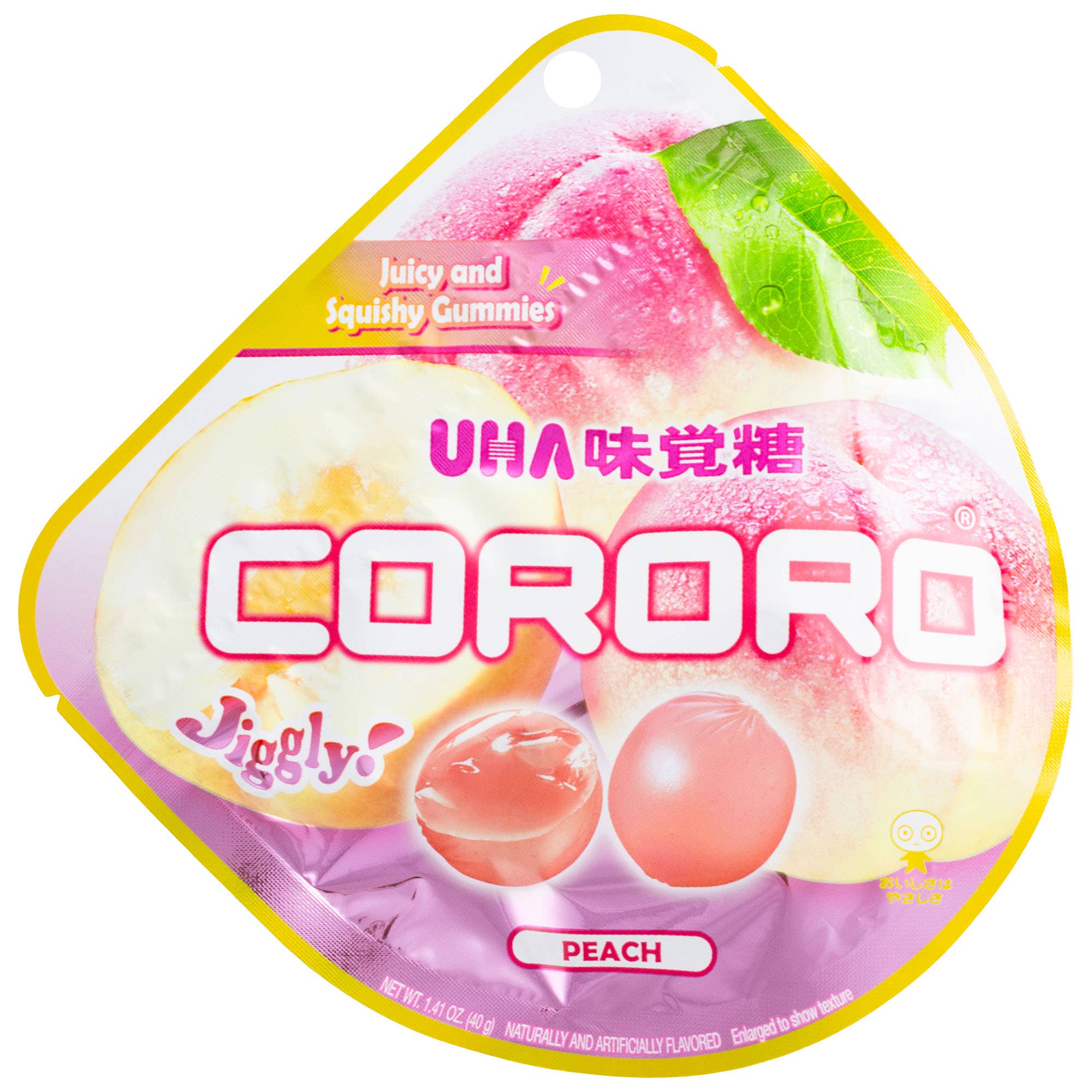 L&F Universal Goods – wholesale Gummy – UHA Mikakuto Cororo Peach Japanese Gummy 6/1.41OZ0