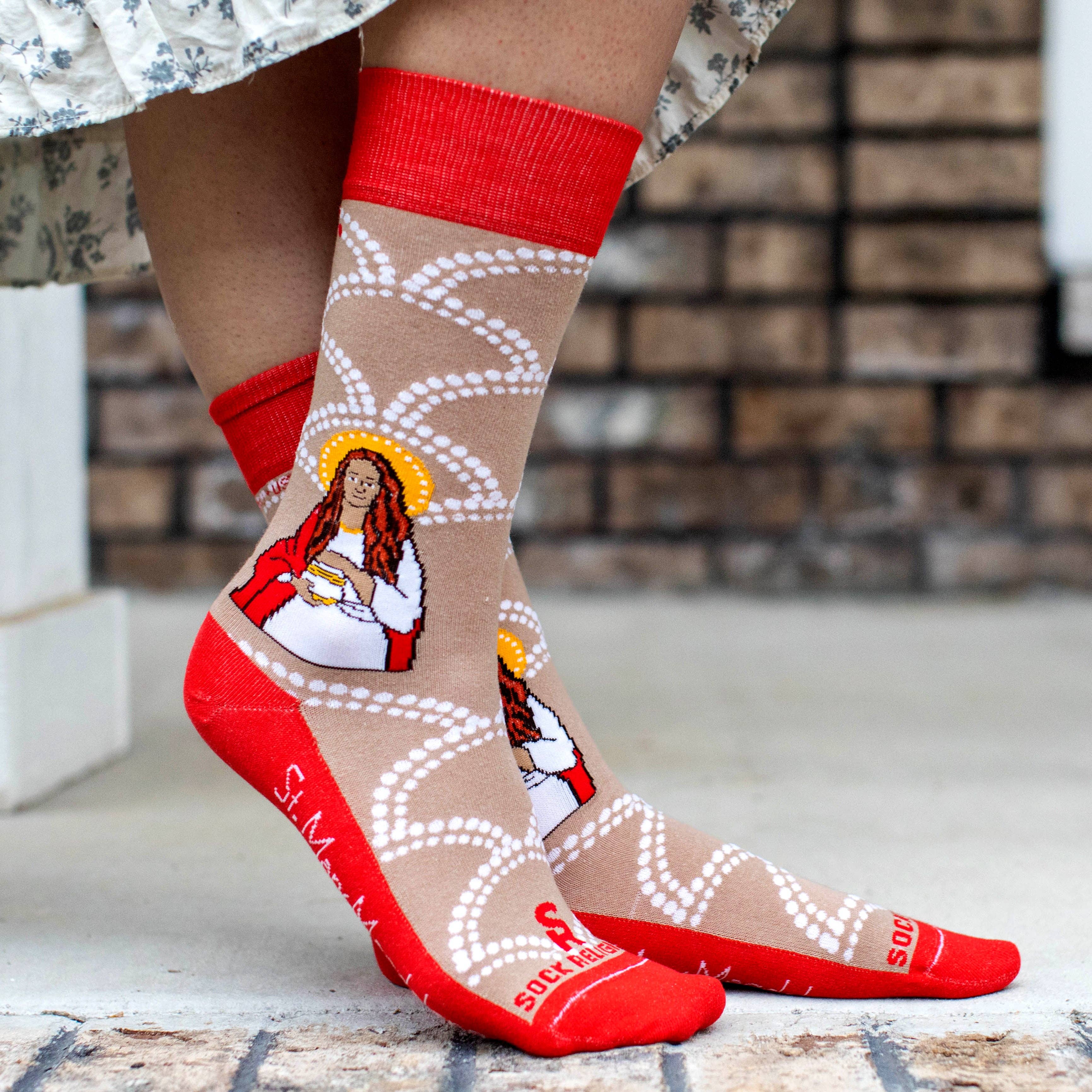 Sock Religious - Vente Chaussettes – unisexe - Chaussettes pour adultes Sainte Marie-Madeleine1