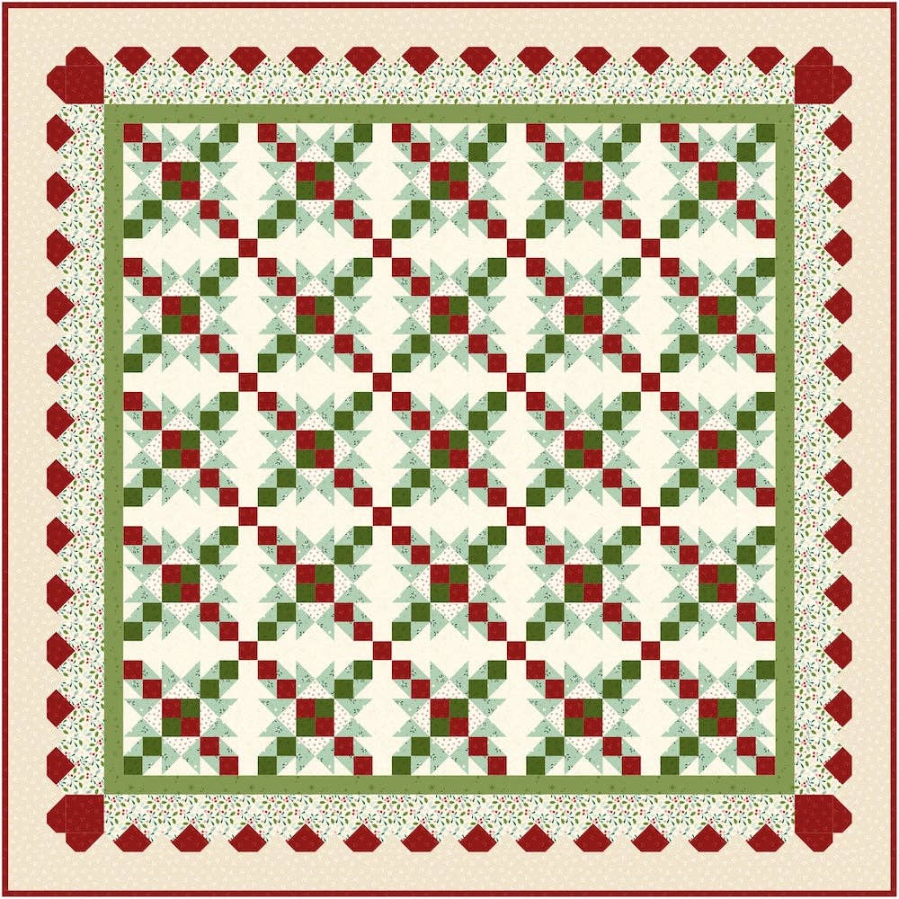 Lamb Farm Designs - Wholesale Quilt - Vintage Linens Quilt Pattern1