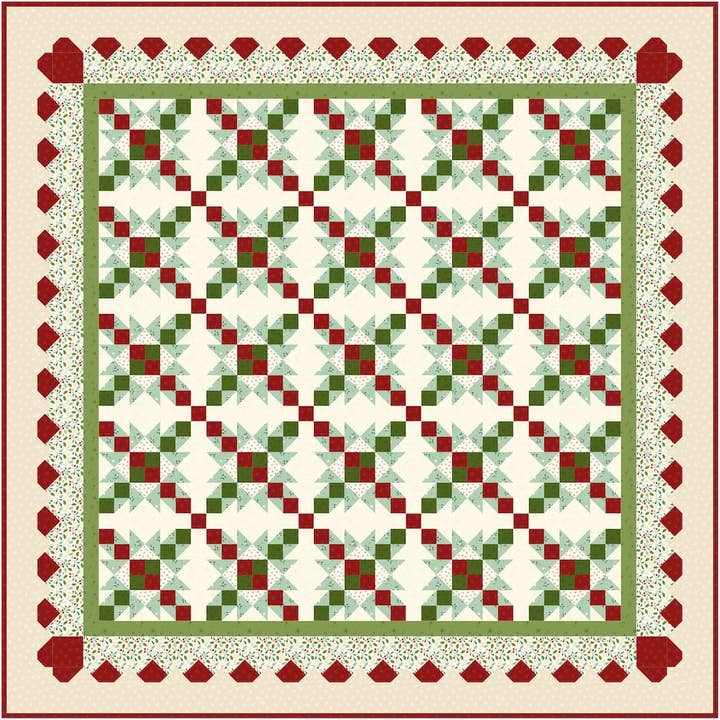 Lamb Farm Designs - Wholesale Quilt - Vintage Linens Quilt Pattern1