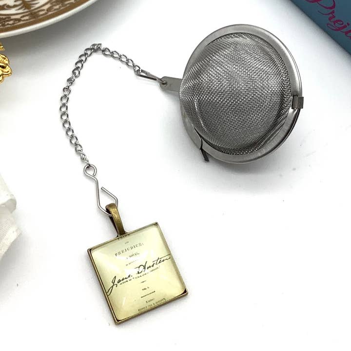 All Little Cute Things - Wholesale Tea Strainer/Infuser - Tea Ball infuser Jane Austen Pride and Prejudice book lover0