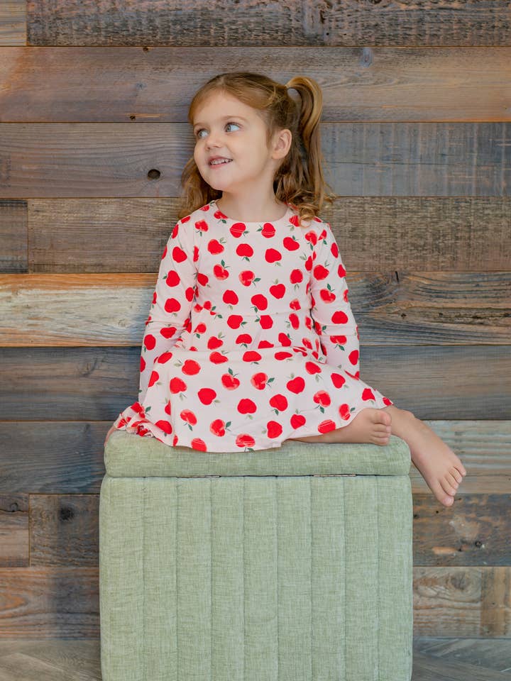 Swirly Girl Dress - Snow White for wholesale on Faire