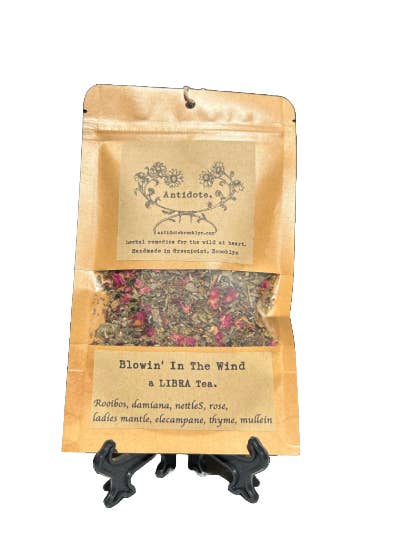 LIBRA. Blowin' in the Wind. tea blend for wholesale by Antidote Apothecary