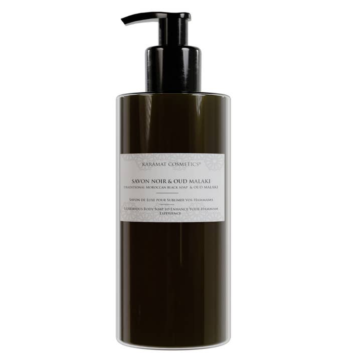 MAISON KARAMAT - Wholesale Body wash/shower gel - Liquid Black Soap for your Hammams 300ml6