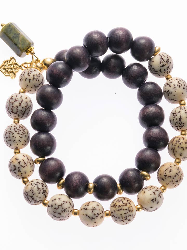 Double Mala Golden Salwag for wholesale by samsara collection