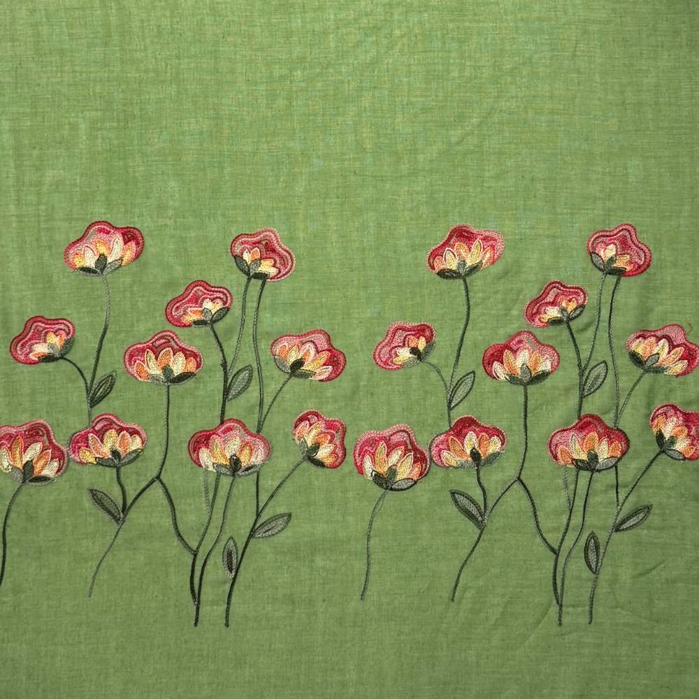 Humble Hilo – Engroshandel Tørklæde - Dame – Humble Hilo Broderet tørklæde/sjal med blomster68