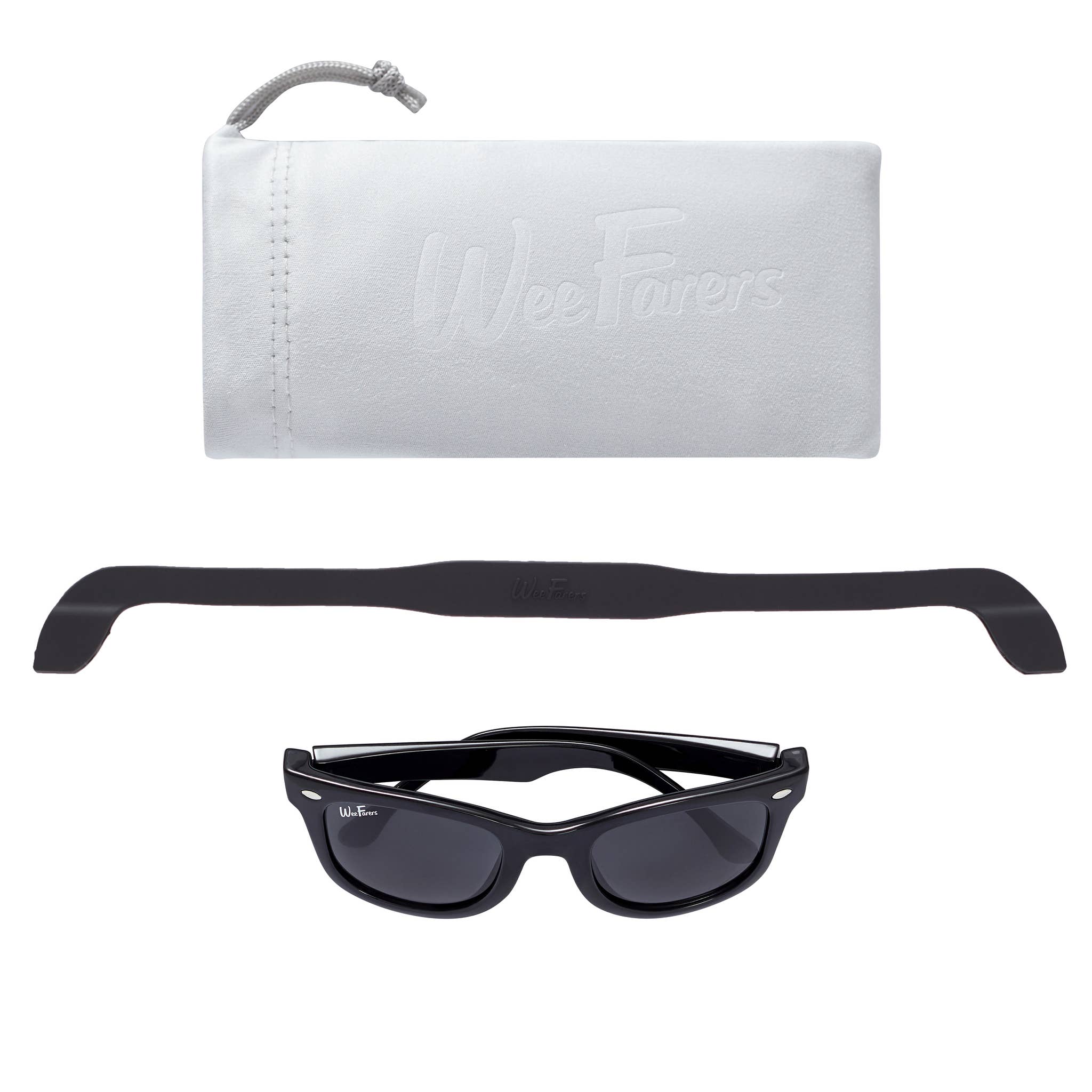 WeeFarers - Vente Lunettes de soleil – enfant - Weefarers polarisés - Noir2