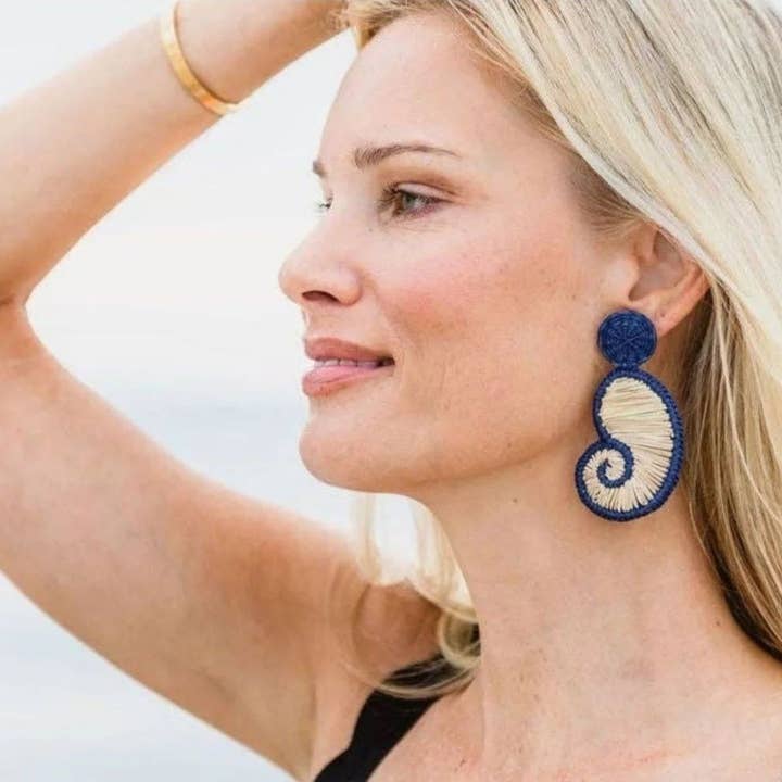 Navy Ohrringe für den Großhandel von Thalilu