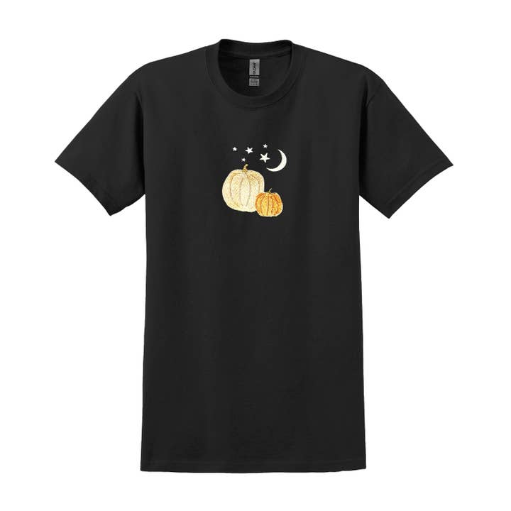 Moonlight Pumpkin Patch Tee for wholesale by MCCC Sportswear