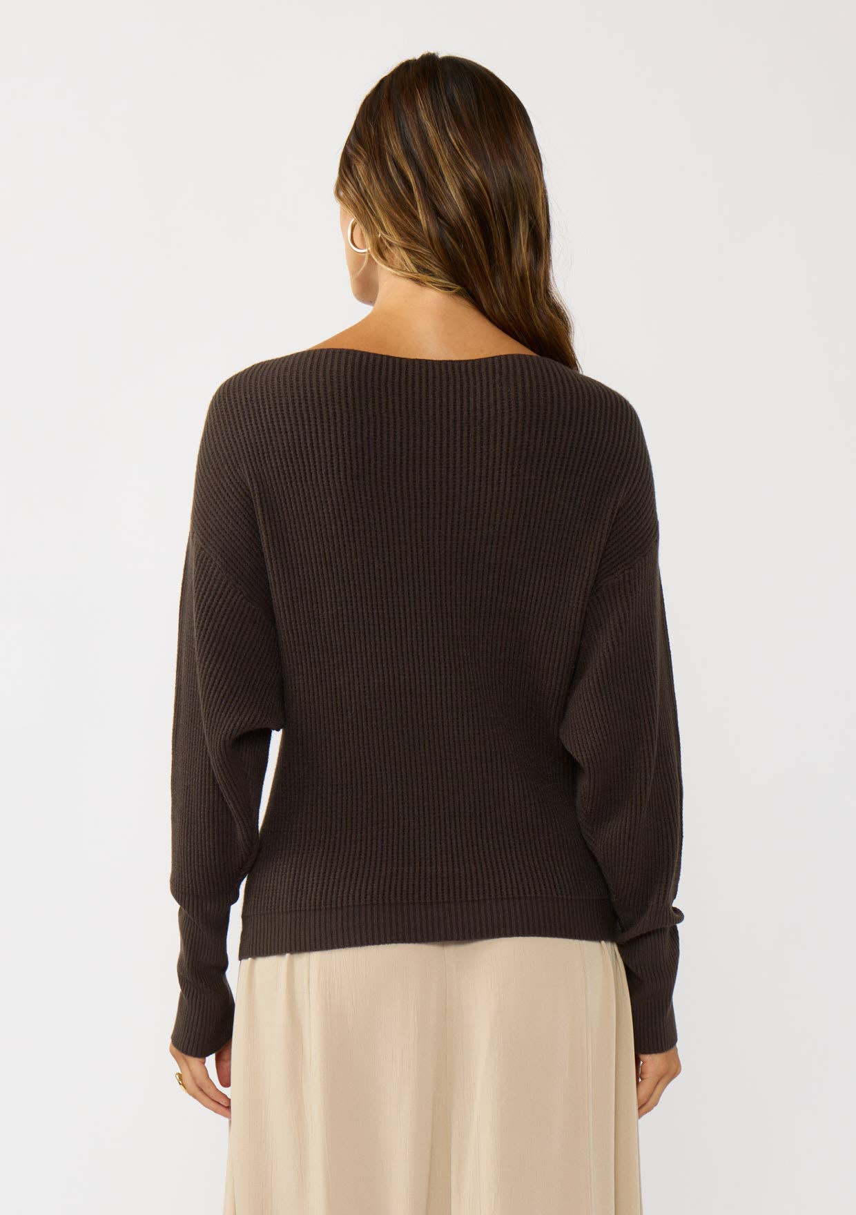 Lovestitch - Vente Pull en maille – femme - Pull en tricot gaufré à manches longues9