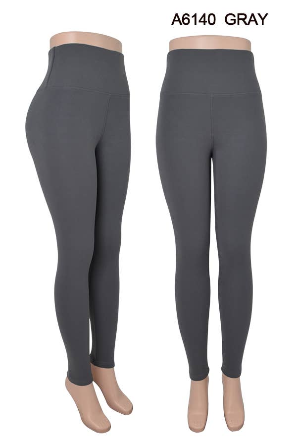 SSImport – Großhandel Sport-/Lounge-Leggings – Damen – A6140 WINTER-LEGGINGS, FLEECE-INNENSEITE, 12 STÜCK/PACKUNG 12