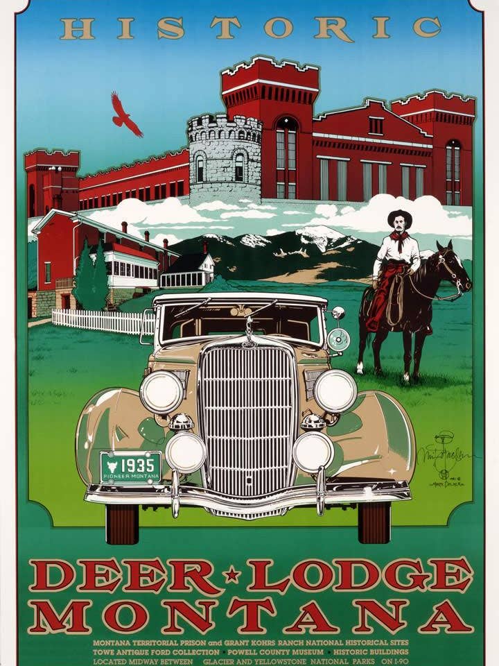 Historische Deer Lodge - Signiert für den Großhandel von Frame of Mind