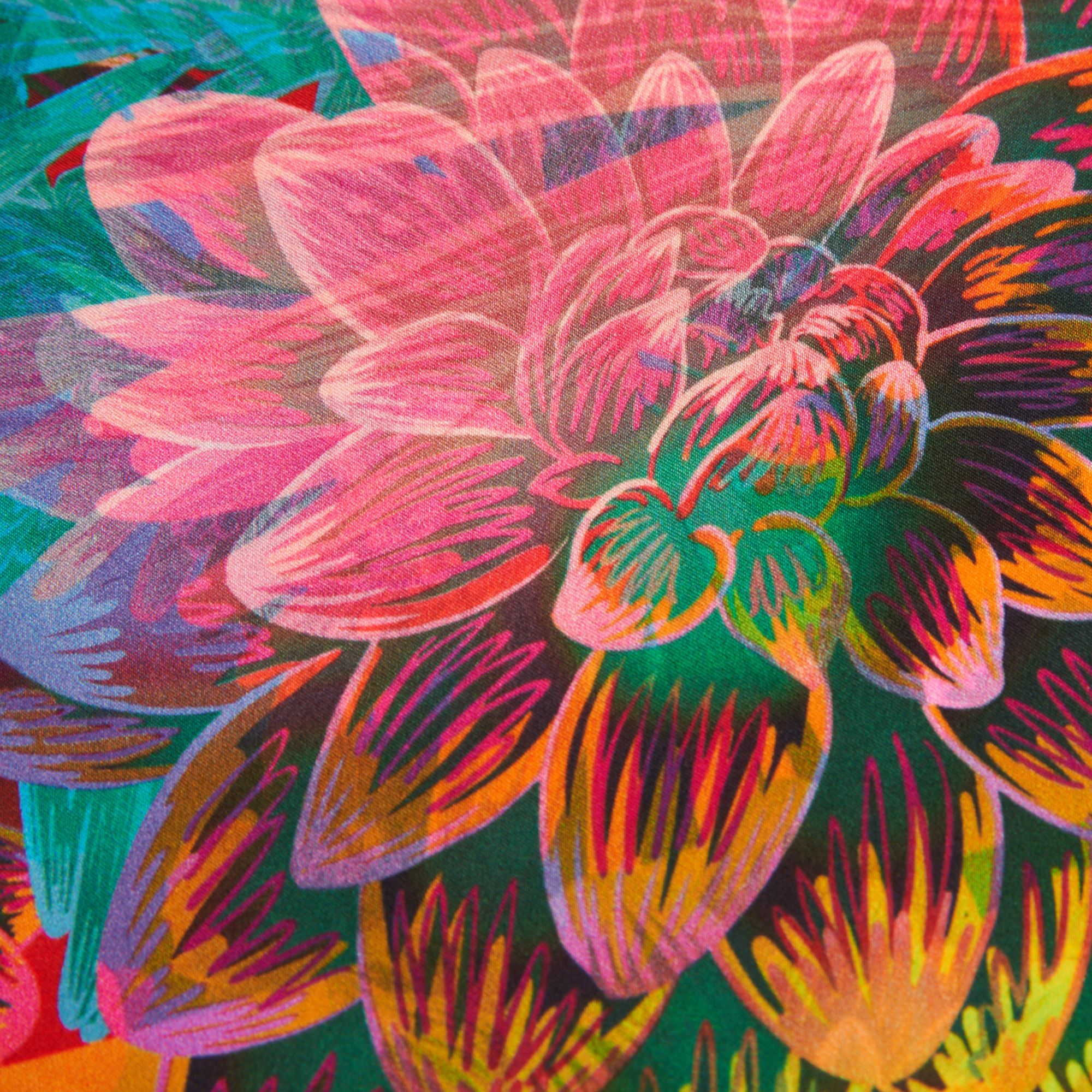 WRAPPR Gift Wrap – wholesale Omslagspapper – Rosebud | 18" Mulberry Silk Furoshiki Wrap12