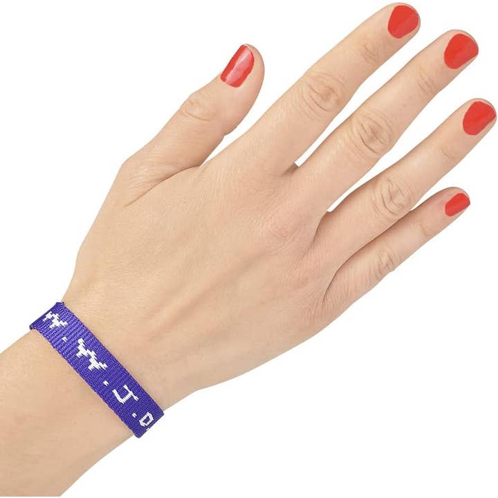 Innovarix - Wholesale Woven/Braided Bracelet - W.W.J.D. Webbing Bracelets - 12 Pack