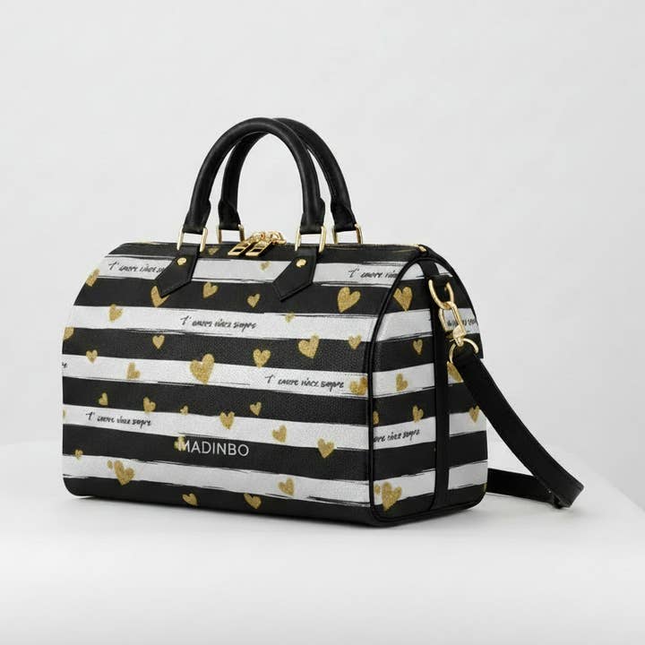 BAULETTO MADINBO - LAVET I ITALIEN - MED GYLDNE HJERTEPRINT for engroshandel hos MADINBO