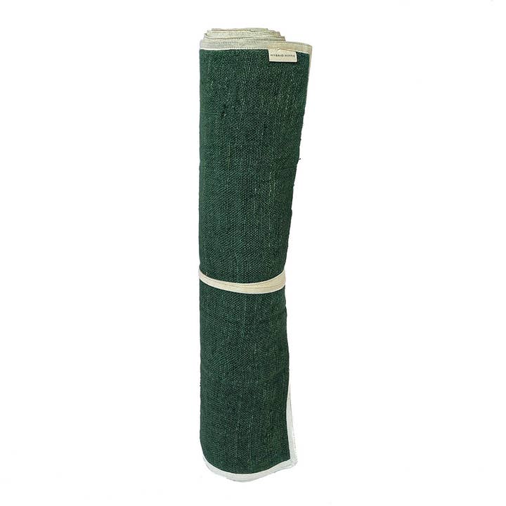 Hybrid Hippie – wholesale Yoga mat – Hemp Yoga Mat | Forest Green - 5mm