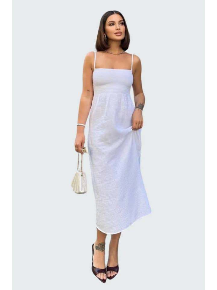 My 9Teen - Wholesale Dress - Women's - Tank Muslin Dress5