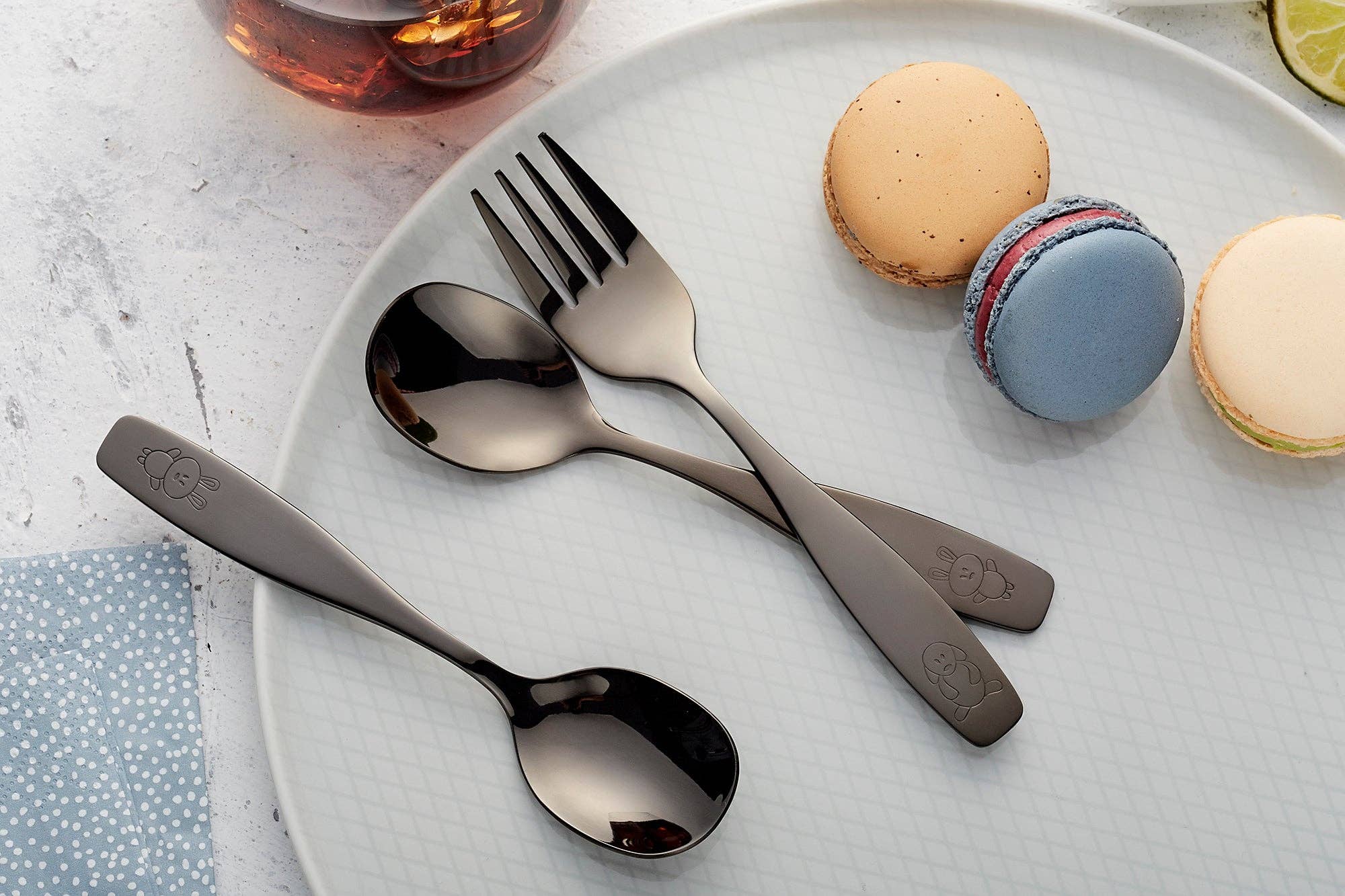 ANNOVA - Wholesale Flatware Set - Kids & Baby - ANNOVA Kids Silverware 6 PIECES Children's Safe Flatware Set Stainless Steel10