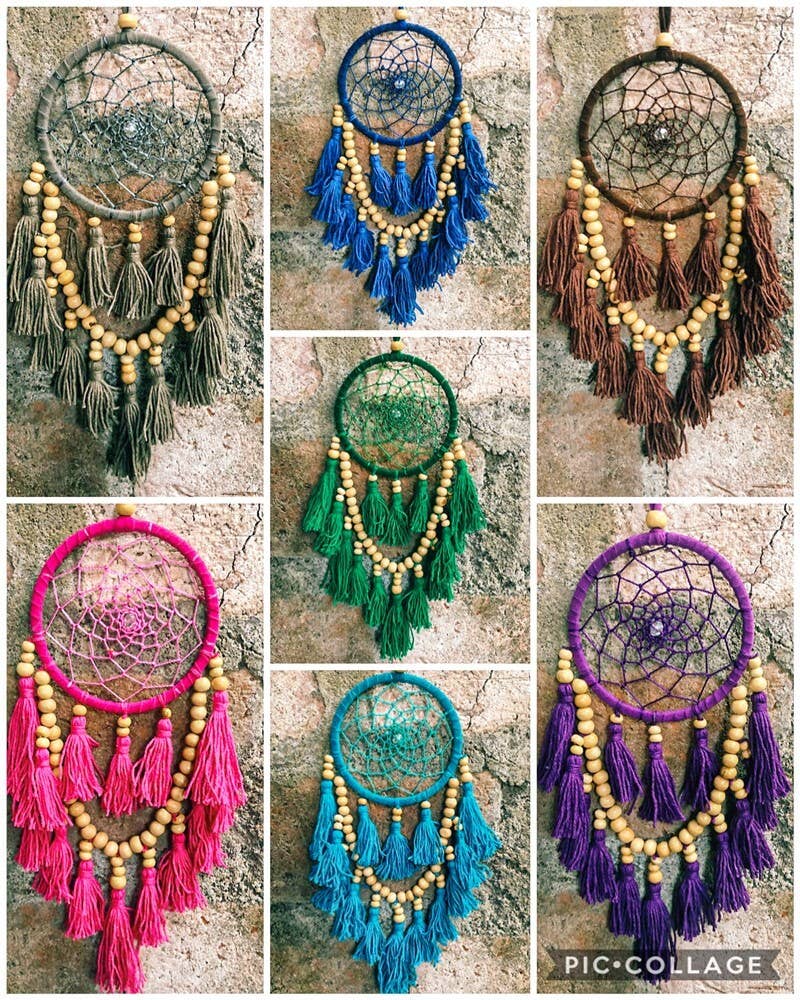 Esoterica Arte - Wholesale Dream Catcher - Tibetan Dream Hunt 9cm (6 pcs)0