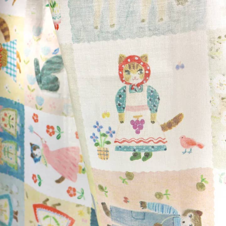 「FUNJI」In Japan - Wholesale Handkerchief – Women's - Aiko Fukawa Cotton Handkerchief | Every Day is a New Day |3