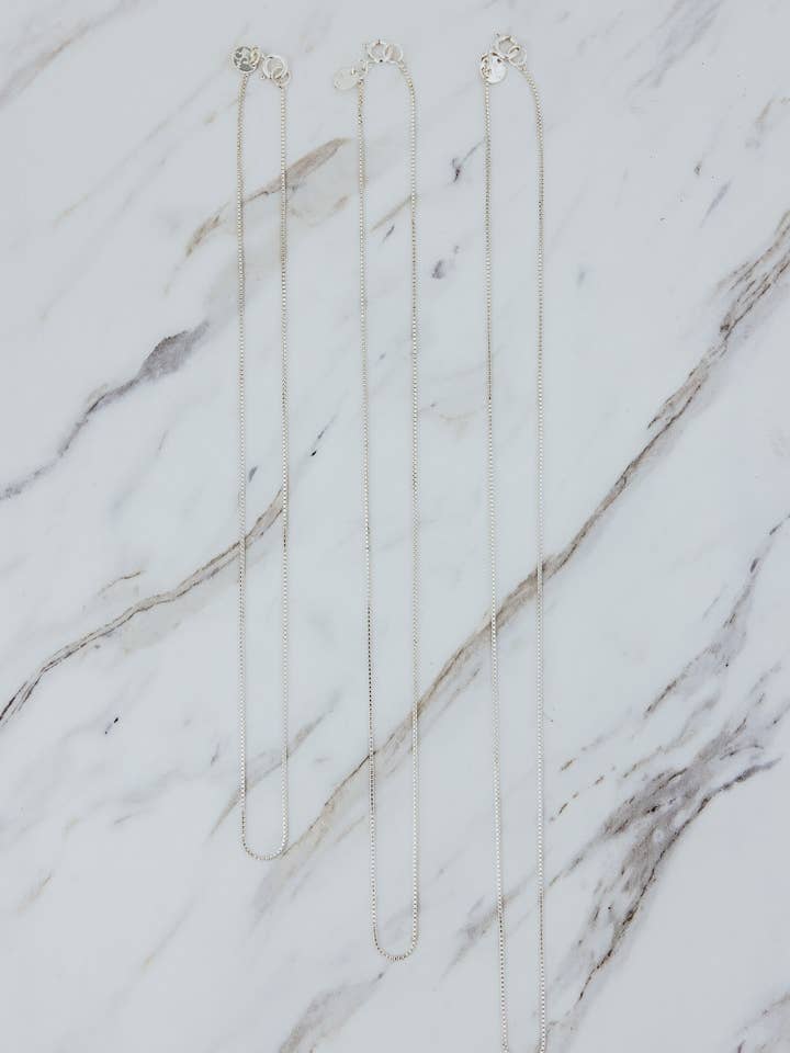 Box Chain Necklace | SS for wholesale by Wings Hawaii