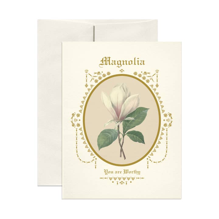 Magnolia Friendship Card for wholesale by Open Sea